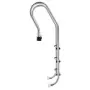 Scaletta per Piscina 3 Gradini in Acciaio Inox 304 120 cm