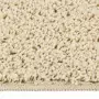 Tappeto Shaggy Crema 80x150 cm Antiscivolo