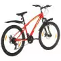 Mountain Bike 21 Speed 26" Ruote 36 cm Rosso