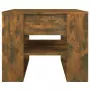 Tavolino da Salotto Rovere 55,5x55x45 cm Legno Multistrato