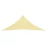 Vela Parasole 160 g/m² Beige 4x4x4 m in HDPE