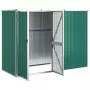 Capanno per Attrezzi Verde 225x89x161 cm Acciaio Zincato