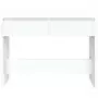 Tavolo Consolle Bianco 100x35x76,5 cm in Truciolato