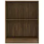 Libreria Rovere Marrone 60x24x74,5 cm in Legno Multistrato