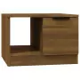 Tavolino da Salotto Rovere Marrone 50x50x36cm Legno Multistrato