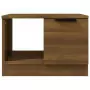 Tavolino da Salotto Rovere Marrone 50x50x36cm Legno Multistrato