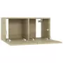 Mobile Porta TV Sospeso Rovere Sonoma 60x30x30 cm