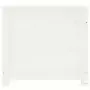 Contenitore Portaoggetti Bianco 110x50x45,5cm Massello di Pino