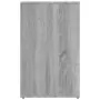 Armadietto Cosmetici Grigio Sonoma 80x40x65cm Legno Multistrato