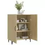 Credenza Rovere Sonoma 70x34x90 cm in Legno Multistrato