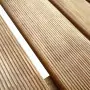 Piastrelle per Decking 30 pz 50x50 cm in Legno Marrone