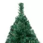 Albero di Natale Artificiale con Rami Folti Verde 210 cm PVC