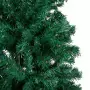 Albero di Natale Artificiale con Rami Folti Verde 210 cm PVC