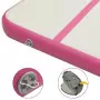 Tappetino Ginnastica Gonfiabile con Pompa 500x100x20cm PVC Rosa