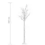 Albero Natale 180 LED 1,8m Salice Blu Interno Esterno