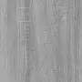Credenza Grigio Sonoma 80x33x70 cm in Legno Multistrato