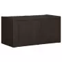 Baule per Cuscini Marrone 86x40x42 cm 85 L