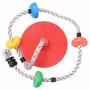 Fune da Arrampicata Oscillante con Piattaforme e Disco 200 cm