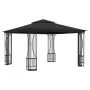 Gazebo con Rete 300x300x265 cm Antracite