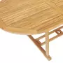 Tavolo da Pranzo Allungabile 150-200x100x75 cm Massello di Teak