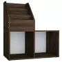 Portariviste per Bambini Rovere Fumo 71x30x78,5 cm Truciolato