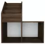 Portariviste per Bambini Rovere Fumo 71x30x78,5 cm Truciolato