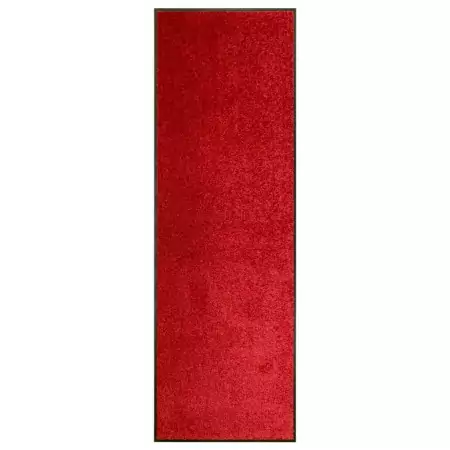 Zerbino Lavabile Rosso 60x180 cm