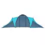 Tenda da Campeggio per 6 Persone Blu e Azzurra