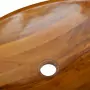 Lavabo in Legno Massello di Teak 60x40x10 cm