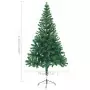 Albero di Natale Artificiale con Supporto 150 cm 380 Rami