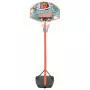 Set da Basket Portatile Regolabile 180-230 cm