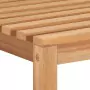 Set da Pranzo per Esterni 7 pz in Legno Massello di Teak