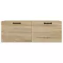 Mobile Pensile Rovere Sonoma 100x36,5x35 cm Legno Multistrato