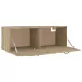 Mobile Pensile Rovere Sonoma 100x36,5x35 cm Legno Multistrato