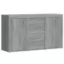 Credenza Grigio Sonoma 120x36x69 cm in Legno Multistrato