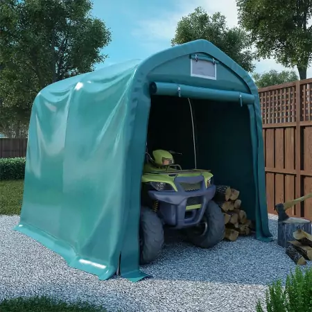 Tenda Garage in PVC 2,4x2,4 m Verde