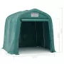 Tenda Garage in PVC 2,4x2,4 m Verde