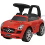 Automobile a Spinta Mercedes Benz Rossa Cavalcabile Bambini