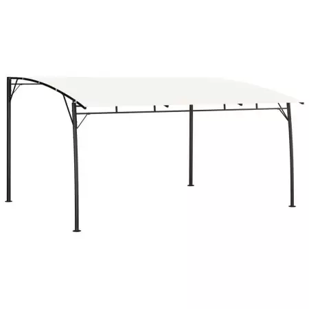 Tenda Parasole da Giardino 4x3x2,55 m Crema