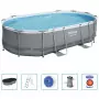 Bestway Power Steel Set Piscina Ovale 488x305x107 cm