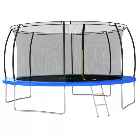 Set Trampolino Rotondo 460x80 cm 150 kg