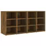 Scarpiere 2 pz Rovere Fumo 52,5x30x50 cm