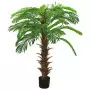 Palma Cycas Artificiale con Vaso 140 cm Verde