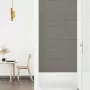 Pannelli Murali 12 pz Grigio Chiaro 90x15 cm Velluto 1,62 m²