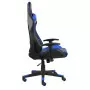 Sedia da Gaming Girevole Blu in PVC