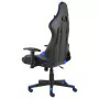 Sedia da Gaming Girevole Blu in PVC