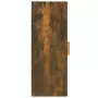 Armadietto a Muro Rovere Fumo 34,5x34x90cm in Legno Multistrato