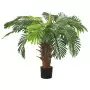 Palma Cycas Artificiale con Vaso 90 cm Verde