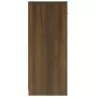 Armadietto Bagno Rovere Marrone 60x33x80cm Legno Ingegnerizzato