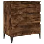 Credenza Rovere Fumo 60x35x70 cm in Legno Multistrato